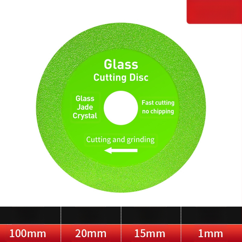 Διαμαντόδισκος υπερλεπτός κοπτικός δίσκος για γυαλί, κεραμικά, ζαϊντ και πλακάκια – Brazed, μοντέλο 100-15