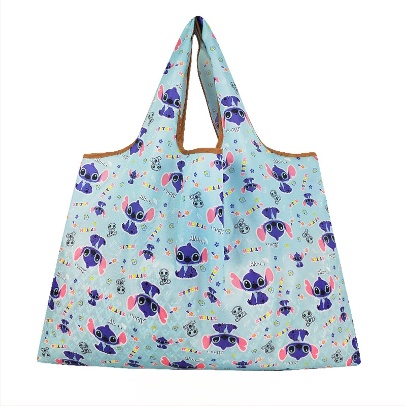 Τσάντα tote με καρτούν — επαναχρησιμοποιήσιμη περιβαλλοντική τσάντα αγορών, μεταξοτυπία, προσαρμόσιμη