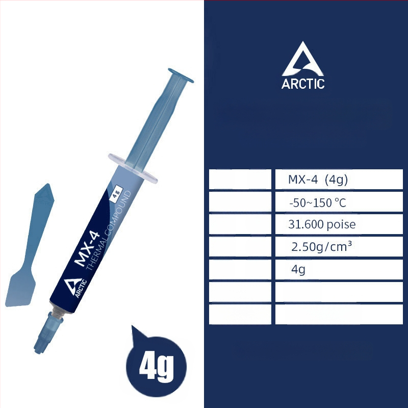 Arctic MX-4 термопаста за охлаждане на CPU и GPU