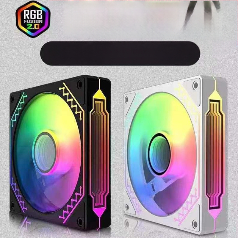 Вентилатор за корпус с радиатор и ARGB+PWM, модел Infinite Mirror от Binghong, пуснат през 2023 г., OEM обработка.
