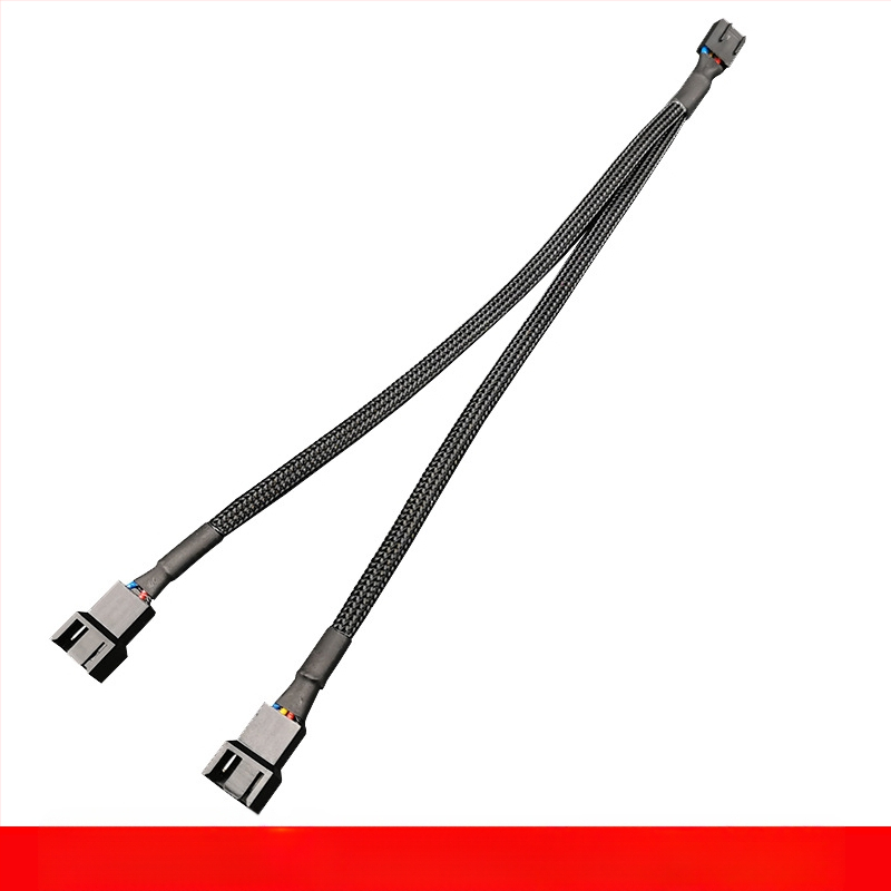 4-πιν PWM διανομέας ανεμιστήρα με hub, μήκος 27 cm, χαλκός αγωγός, για ψύξη PC