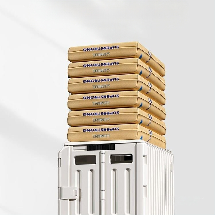 YAJI αναδιπλούμενο τετράτροχο καρότσι αγορών, πλαστικό, φορητό και ελαφρύ