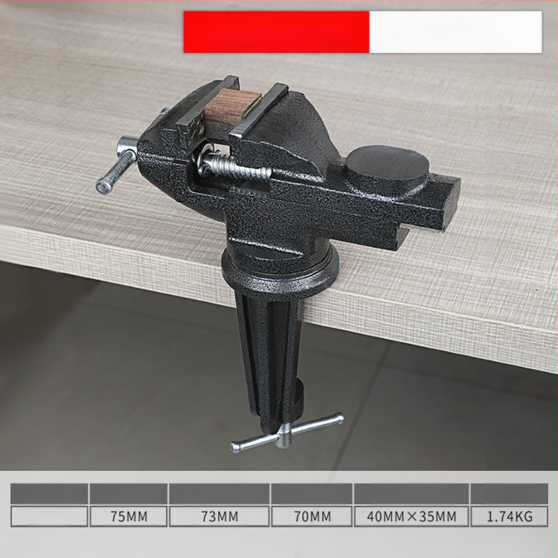 Oudisi μίνι γραφείου βίς – καθολικός, πολυλειτουργικός, περιστροφή 360°, βάρος 1.93 kg