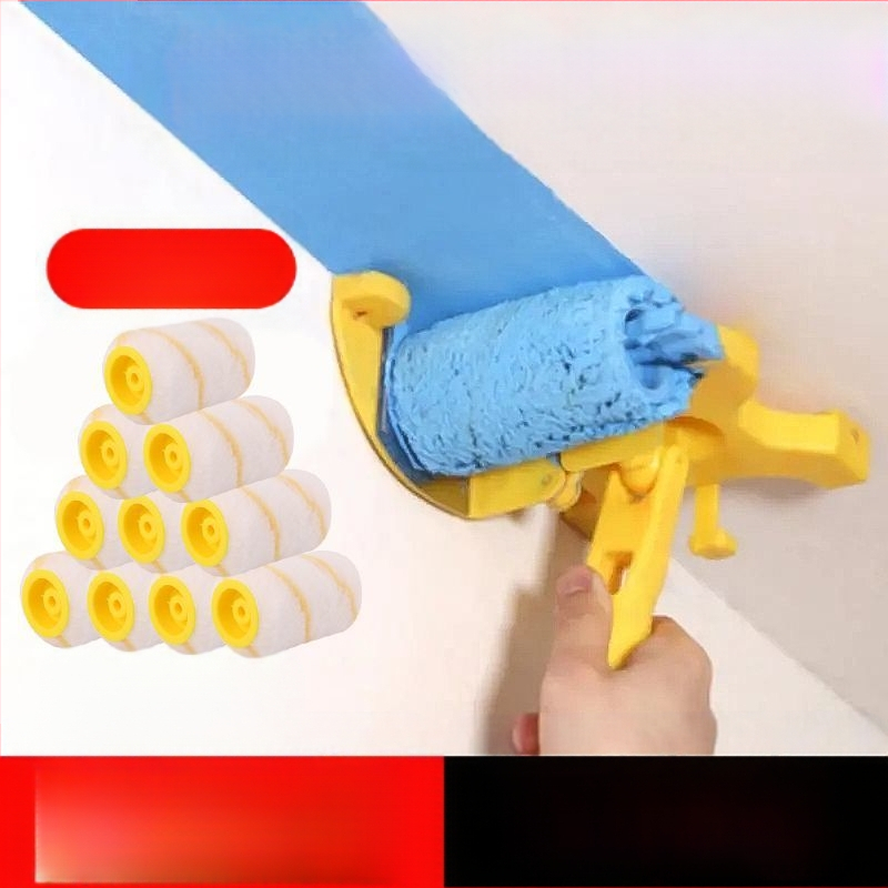 Ρολό-εργαλείο διαχωρισμού χρωμάτων για λατεξ βαφή — για εσωτερικούς τοίχους, διαχωρισμό γωνιών, περιγράμμιση (χειμώνας 2022)