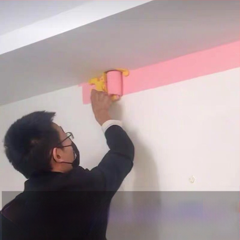 Ρολό-εργαλείο διαχωρισμού χρωμάτων για λατεξ βαφή — για εσωτερικούς τοίχους, διαχωρισμό γωνιών, περιγράμμιση (χειμώνας 2022)