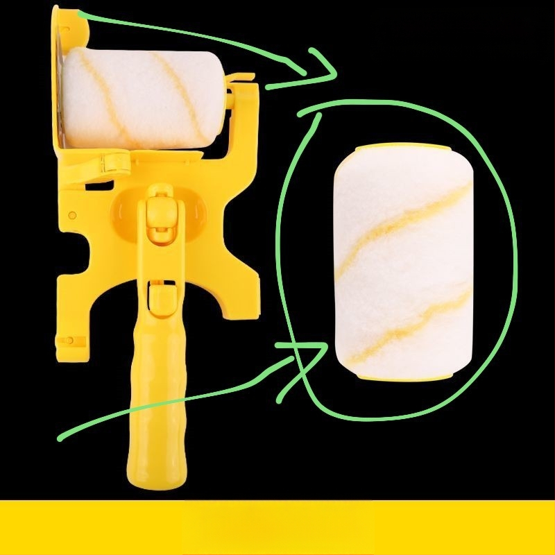 Ρολό-εργαλείο διαχωρισμού χρωμάτων για λατεξ βαφή — για εσωτερικούς τοίχους, διαχωρισμό γωνιών, περιγράμμιση (χειμώνας 2022)