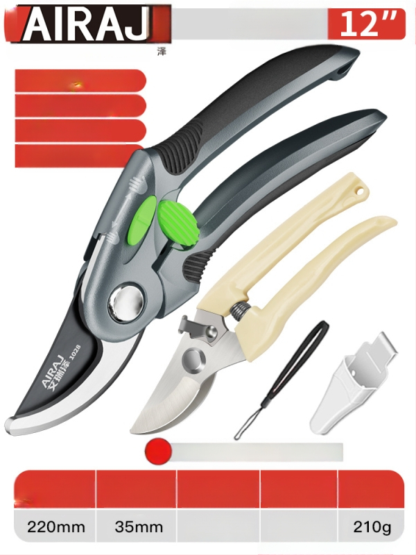 Ножици за подрязване в градината – за плодови дървета, клони и цветя