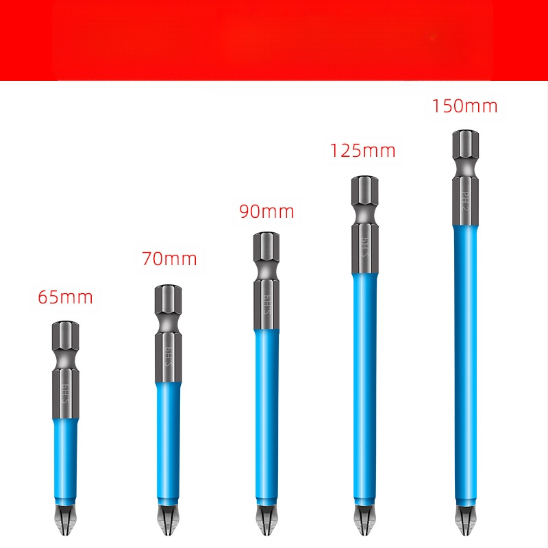 Σετ μπιτ με σταυροειδή κεφαλή και αντιολισθητική λειτουργία για οικιακή χρήση — κράμα ατσάλι