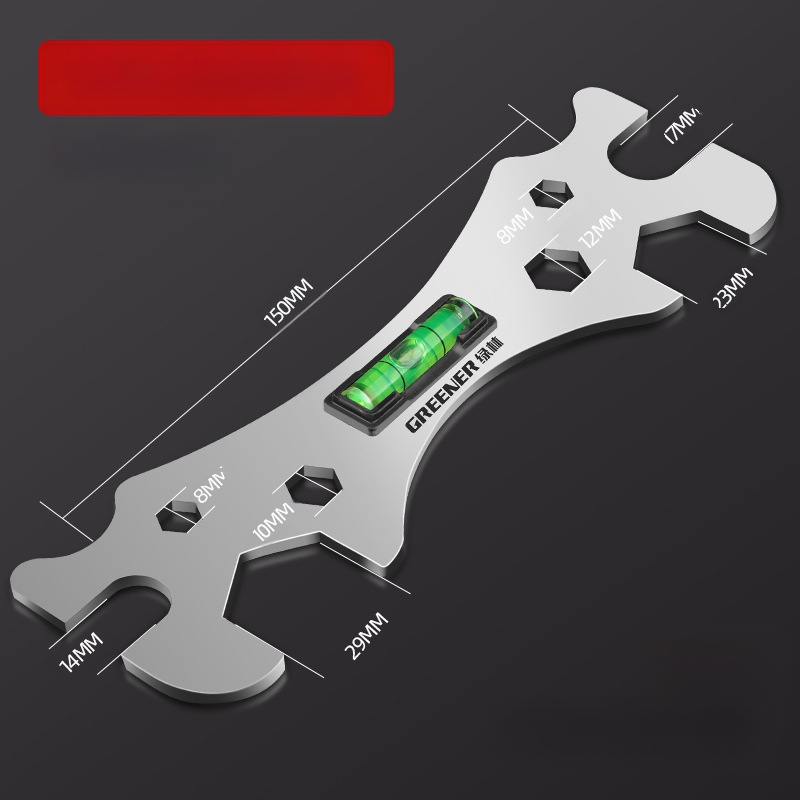 Greener πολυλειτουργικό κλειδί για μπάνιο και ντους – ανοξείδωτο ατσάλι