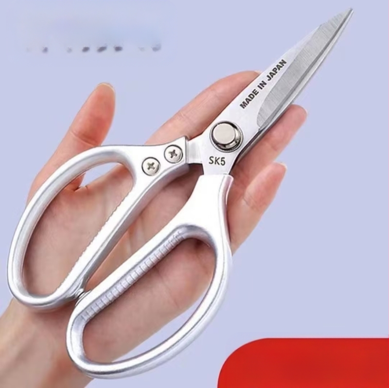 Virtuvės žirklės, tvirtos nerūdijančio plieno, kaulų pjaustymui, daugiafunkcinės namų žirklės