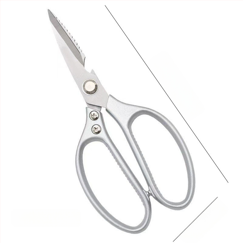 Virtuvės žirklės, tvirtos nerūdijančio plieno, kaulų pjaustymui, daugiafunkcinės namų žirklės