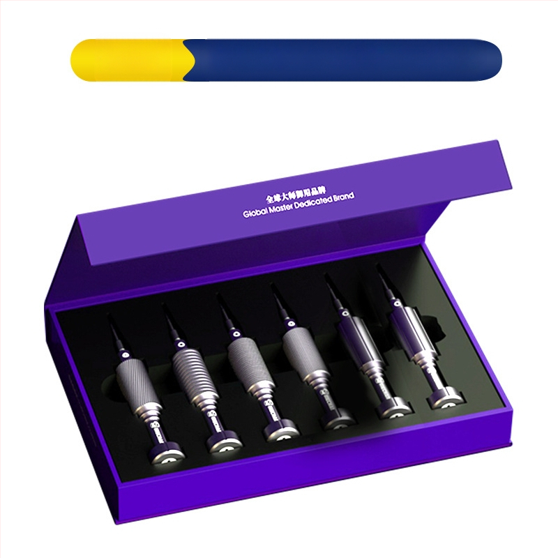 Repair Man Μαγνητικό σετ κατσαβιδιών για επισκευές κινητών τηλεφώνων, από ανθρακούχο χάλυβα, με κεφαλή σταυροειδή, για αποσυναρμολόγηση του πίσω καλύμματος iPhone