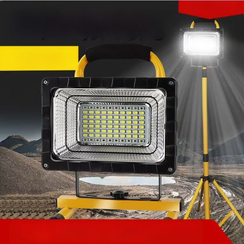 Φως έκτακτης ανάγκης για κατασκήνωση με αναδιπλούμενο σχέδιο σακιδίου, 50-300W, 48 LED, IP54