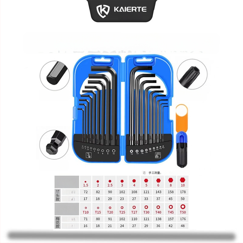 Σετ κλειδιά εξάγωνα με εσωτερικό εξάγωνο, σε σχήμα L, Celtic, υλικό 40Cr