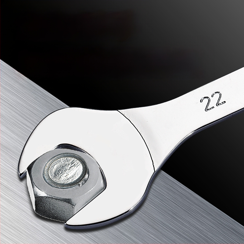 Labai plonas dviejų funkcijų veržlė su plonu atidarytu kraštu, metrinis standartas, ilgoji serija, įrankis iš aukštos anglies plieno