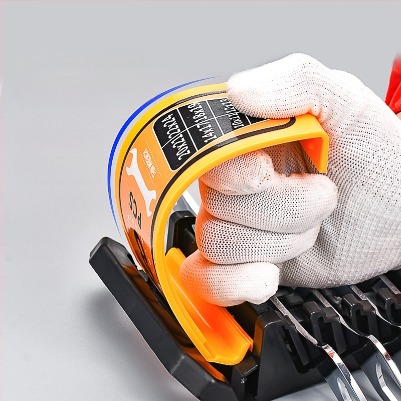 Labai plonas dviejų funkcijų veržlė su plonu atidarytu kraštu, metrinis standartas, ilgoji serija, įrankis iš aukštos anglies plieno