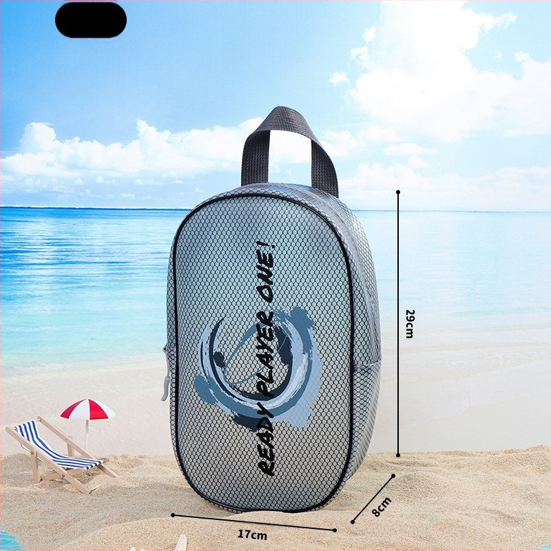 Geantă portabilă pentru baie și înot, cu compartiment uscat-umed, impermeabilă, capacitate mare, multifuncțională