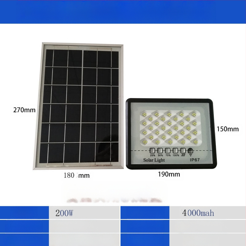 Napelemes csillagos fény IP67, 50W, 6V, távirányító, 6–12 óra üzemidő