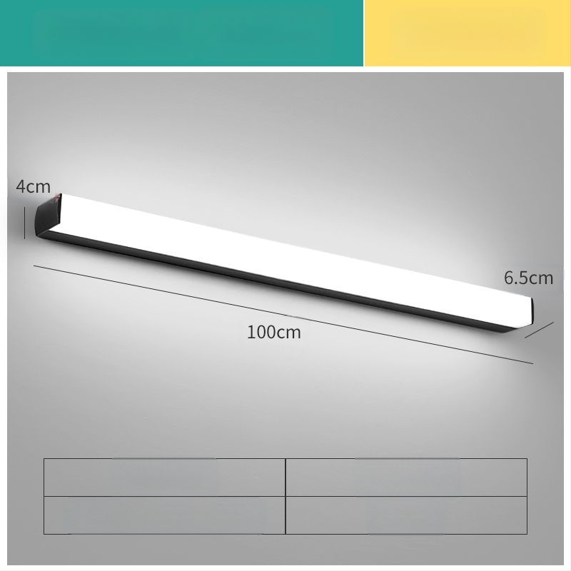 LED огледална лампа за баня, модерен минималистичен стил, 111–240V LED с електронен трансформатор, ниво на енергоспестяване 6