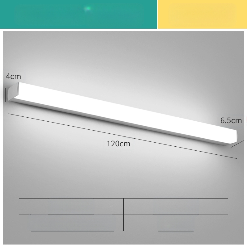 LED огледална лампа за баня, модерен минималистичен стил, 111–240V LED с електронен трансформатор, ниво на енергоспестяване 6