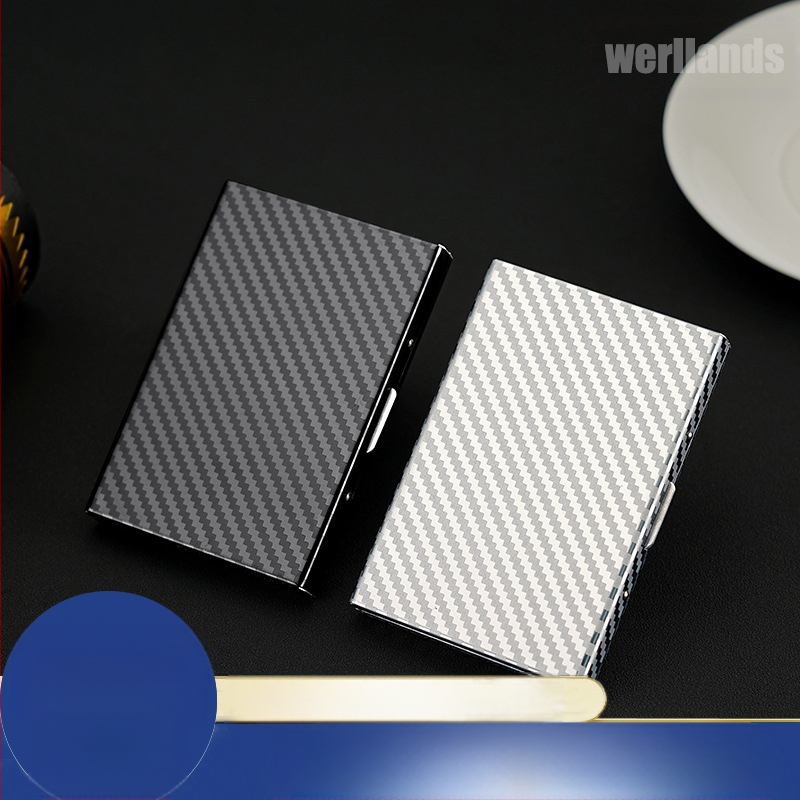 Roostevabast terasest kaardikandja juhiluba, pangakaart, isikutunnistus ja liikmekaart — vargusevastane kaitse, demagnetiseerimise vastane, ultra kerge, PU vooder, universaalne