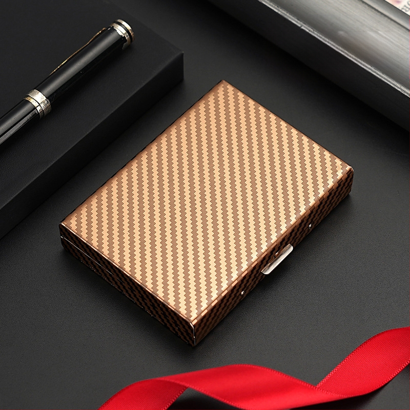 Roostevabast terasest kaardikandja juhiluba, pangakaart, isikutunnistus ja liikmekaart — vargusevastane kaitse, demagnetiseerimise vastane, ultra kerge, PU vooder, universaalne