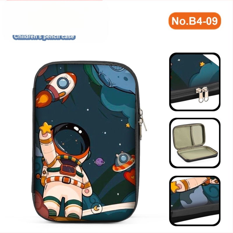 Δερμάτινο θήκη μολυβιών B4-1, Μεγάλη χωρητικότητα, Εκτύπωση λογοτύπου κατ’ παραγγελία, OPP συσκευασία, 144 τεμάχια (2 εσωτερικά κουτιά)