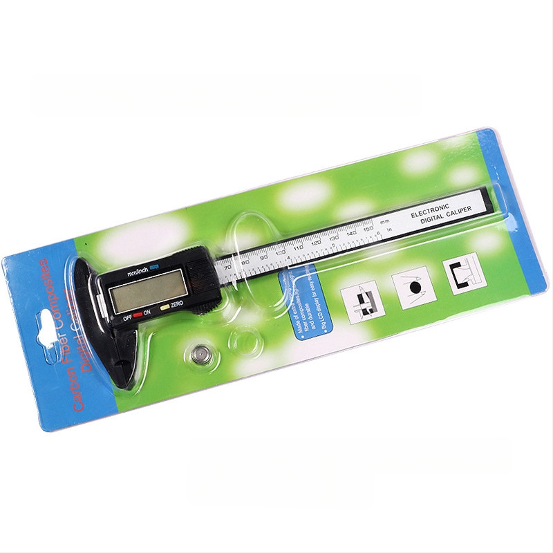 Ψηφιακό caliper από ανοξείδωτο ατσάλι, βιομηχανικής ποιότητας, διπλή κλίμακα μέτρων και ιντσών