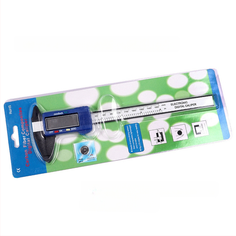 Ψηφιακό caliper από ανοξείδωτο ατσάλι, βιομηχανικής ποιότητας, διπλή κλίμακα μέτρων και ιντσών