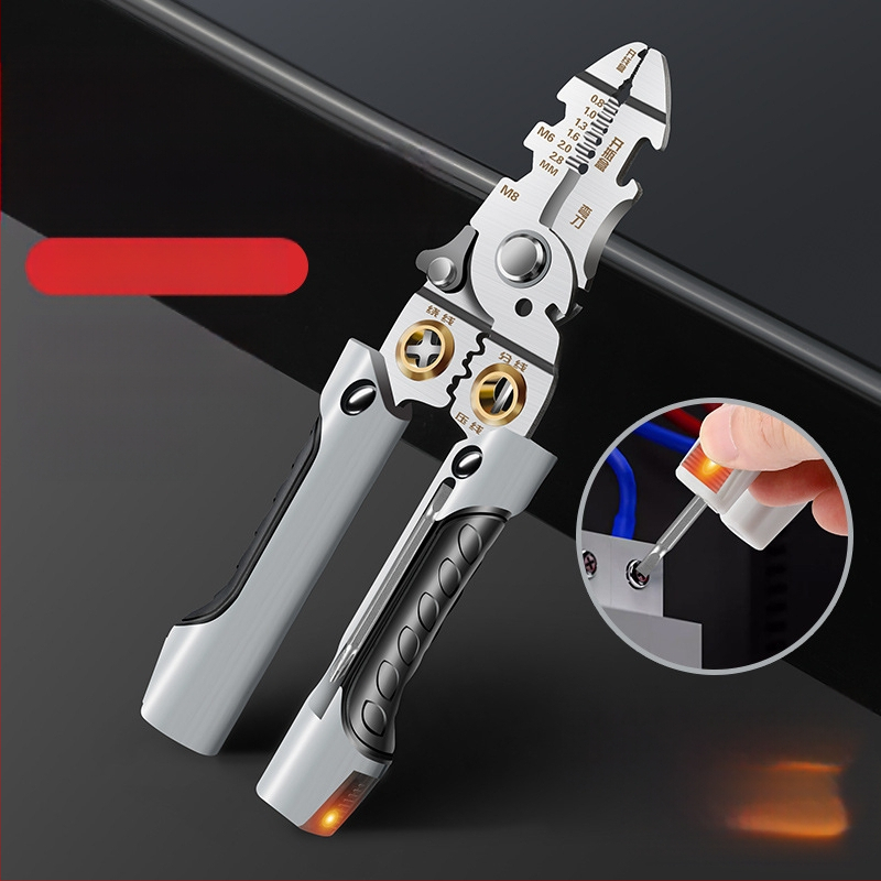 Z Πολυλειτουργικός ηλεκτρικός δοκιμαστής-στυλό με τσιμπίτσες για τράβηγμα και αποξήλωση καλωδίων | Βάρος 0.2