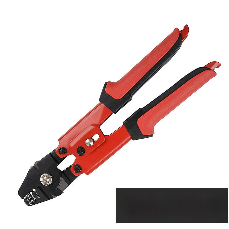 Aliuminio 8 formos krimpavimo įrankis vielos lynui, darbo taupymas, M2.0