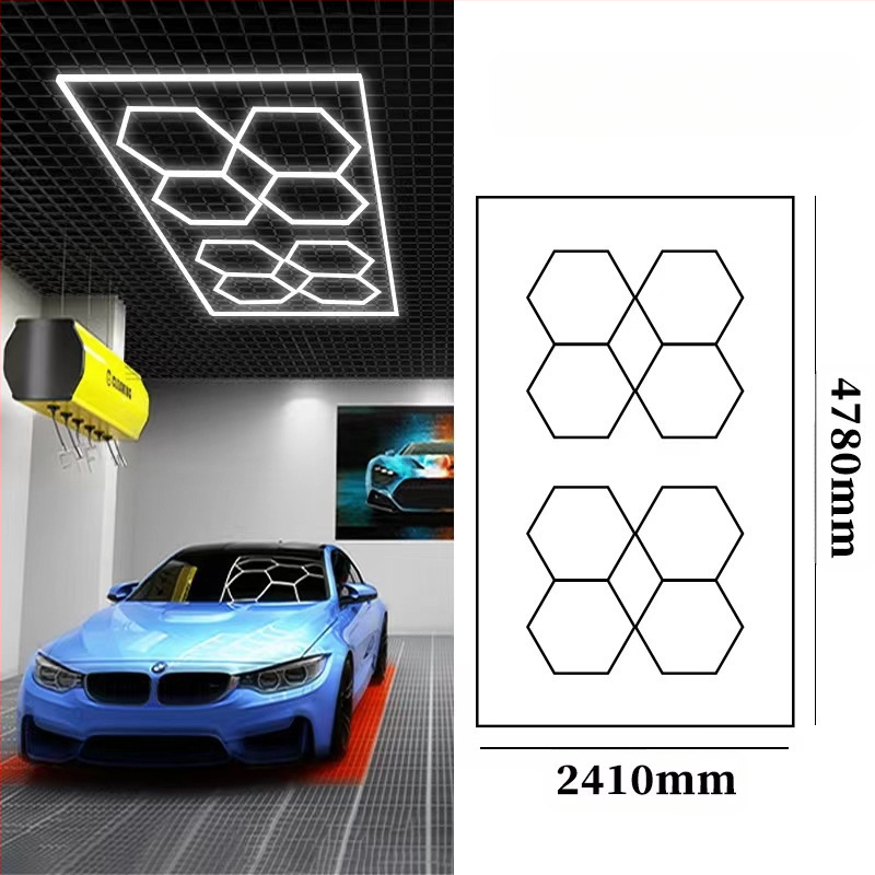 LED T5 Λαμπτήρας Πλυντηρίου Αυτοκινήτων με Στήριγμα, 324W, 6500 lm, 220V, PF 0.6, 3000h