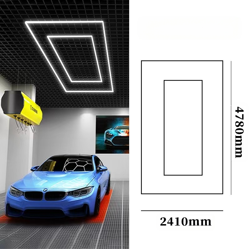 LED T5 Λαμπτήρας Πλυντηρίου Αυτοκινήτων με Στήριγμα, 324W, 6500 lm, 220V, PF 0.6, 3000h