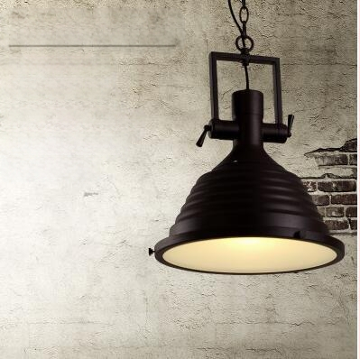 Μεταλλικός κρεμαστός πολυέλαινας με LED φως, Μοντέλο 6165, 1 κεφαλή, ρυθμιζόμενο ύψος 0.6, 220V, πιστοποίηση 3C