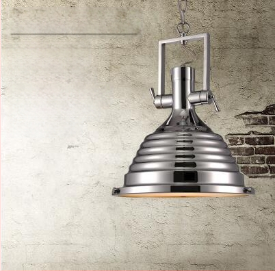 Μεταλλικός κρεμαστός πολυέλαινας με LED φως, Μοντέλο 6165, 1 κεφαλή, ρυθμιζόμενο ύψος 0.6, 220V, πιστοποίηση 3C