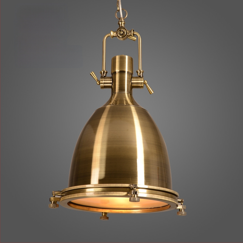 Μεταλλικός κρεμαστός πολυέλαινας με LED φως, Μοντέλο 6165, 1 κεφαλή, ρυθμιζόμενο ύψος 0.6, 220V, πιστοποίηση 3C