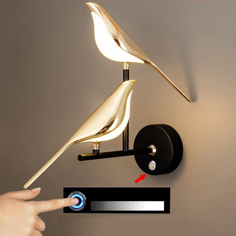 Λάμπα τοίχου LED με ακρυλική σκιά και ακρυλικό σώμα, τάση ≤36V