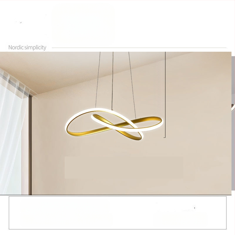 LED οροφής φωτιστικό, δαχτυλιοειδές σε ιταλικό μινιμαλιστικό στυλ, μοντέρνος και απλός σχεδιασμός; αλουμινένιο σώμα, σκιά από σιλικόνη; 110–220V; CRI ≥90; κάλυψη φωτισμού 10–15㎡; κατάλληλο για υπνοδωμάτιο και εστιατόριο