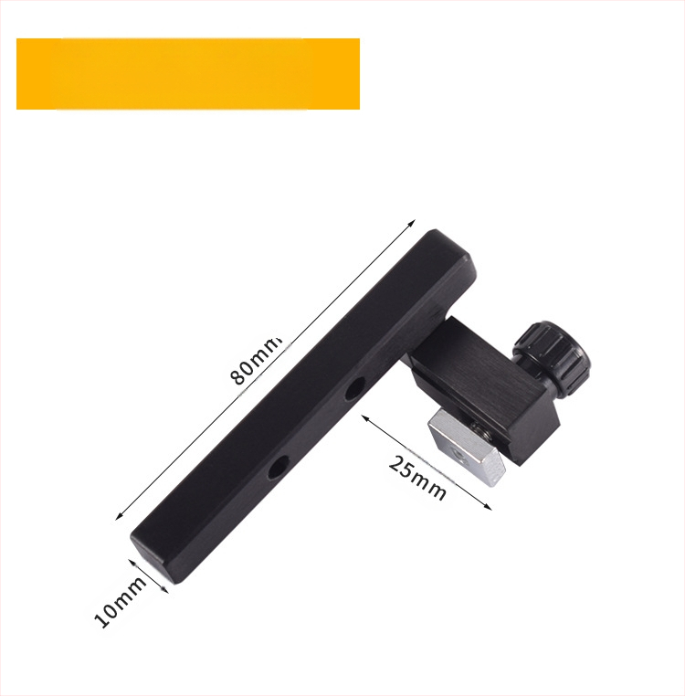 Enlightenment Μεγάλος γωνιακός οδηγός ώθησης για ξυλουργική – Ατσάλι, κατάλληλο για τραπεζοπριόνι και κυκλικό πριόνι με λωρίδες