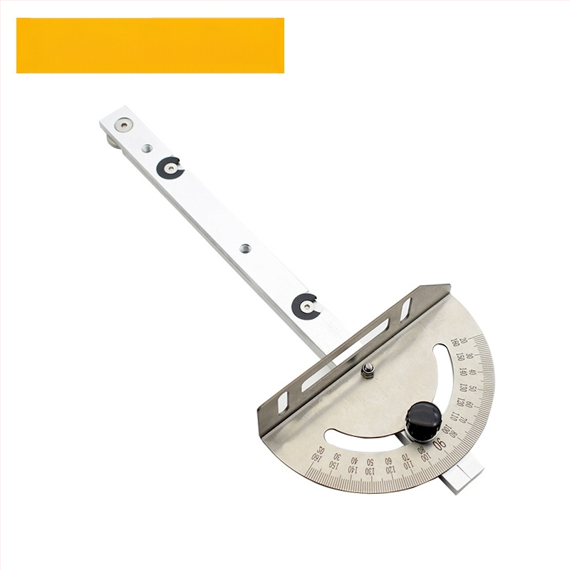 Enlightenment Μεγάλος γωνιακός οδηγός ώθησης για ξυλουργική – Ατσάλι, κατάλληλο για τραπεζοπριόνι και κυκλικό πριόνι με λωρίδες