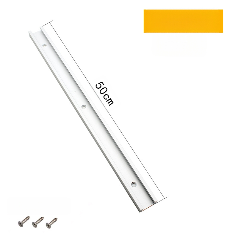 Enlightenment Μεγάλος γωνιακός οδηγός ώθησης για ξυλουργική – Ατσάλι, κατάλληλο για τραπεζοπριόνι και κυκλικό πριόνι με λωρίδες