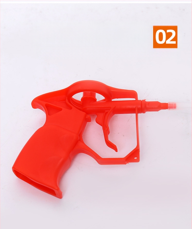 Όπλο αφρού κόλλας | υλικό: κράμα-πλαστικό; μέγιστη πίεση εξόδου: 1; μέγιστη ροή: 2; βέλτιστη απόσταση ψεκασμού: 3; πλάτος ψεκασμού: 4