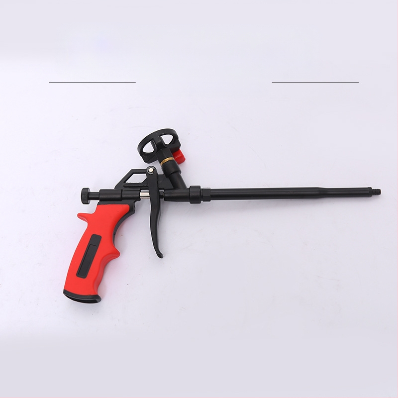 Όπλο αφρού κόλλας | υλικό: κράμα-πλαστικό; μέγιστη πίεση εξόδου: 1; μέγιστη ροή: 2; βέλτιστη απόσταση ψεκασμού: 3; πλάτος ψεκασμού: 4