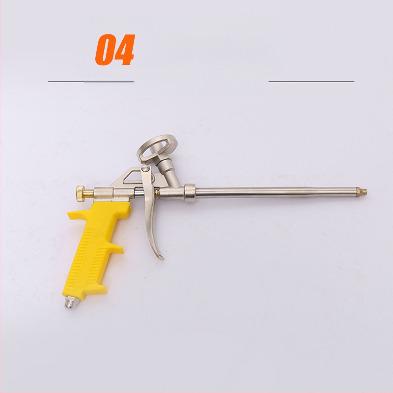 Όπλο αφρού κόλλας | υλικό: κράμα-πλαστικό; μέγιστη πίεση εξόδου: 1; μέγιστη ροή: 2; βέλτιστη απόσταση ψεκασμού: 3; πλάτος ψεκασμού: 4