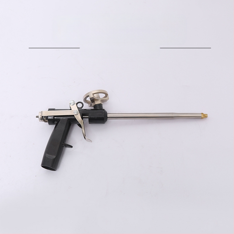 Όπλο αφρού κόλλας | υλικό: κράμα-πλαστικό; μέγιστη πίεση εξόδου: 1; μέγιστη ροή: 2; βέλτιστη απόσταση ψεκασμού: 3; πλάτος ψεκασμού: 4