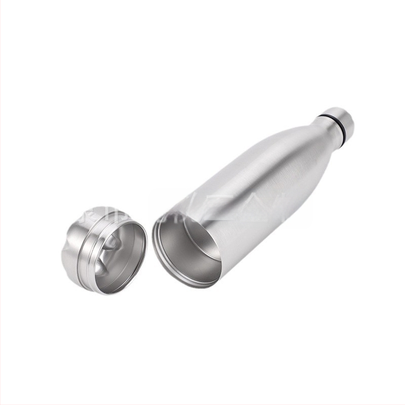 Θερμός κύπελλο με αποσπώμενο κάτω μέρος, εσωτερικό από ανοξείδωτο χάλυβα 304, εξωτερικό από ανοξείδωτο χάλυβα 201, μόνωση κενού 6–12 ώρες, φορητό