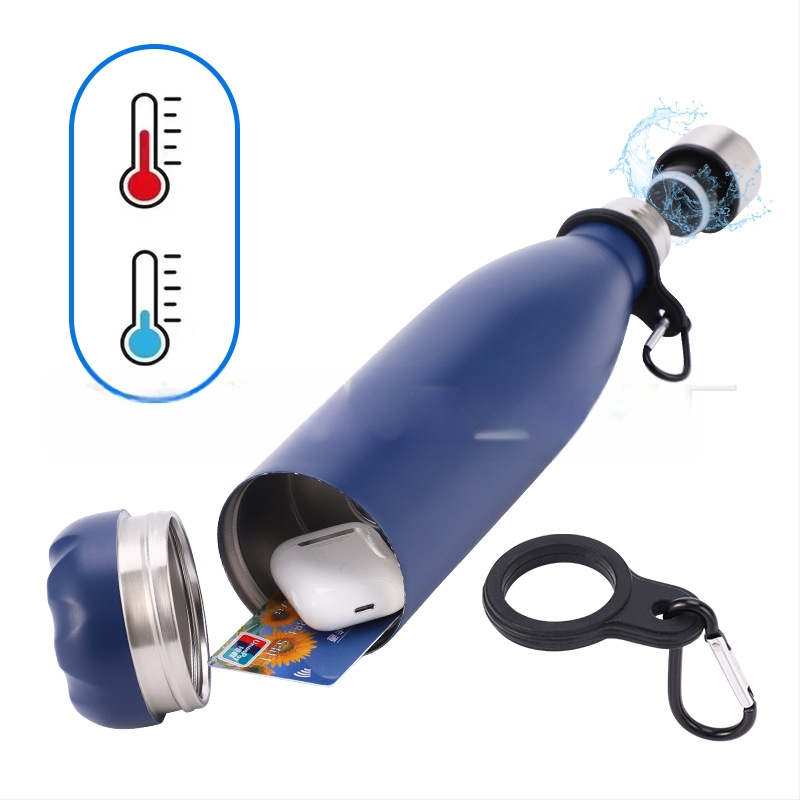 Θερμός κύπελλο με αποσπώμενο κάτω μέρος, εσωτερικό από ανοξείδωτο χάλυβα 304, εξωτερικό από ανοξείδωτο χάλυβα 201, μόνωση κενού 6–12 ώρες, φορητό