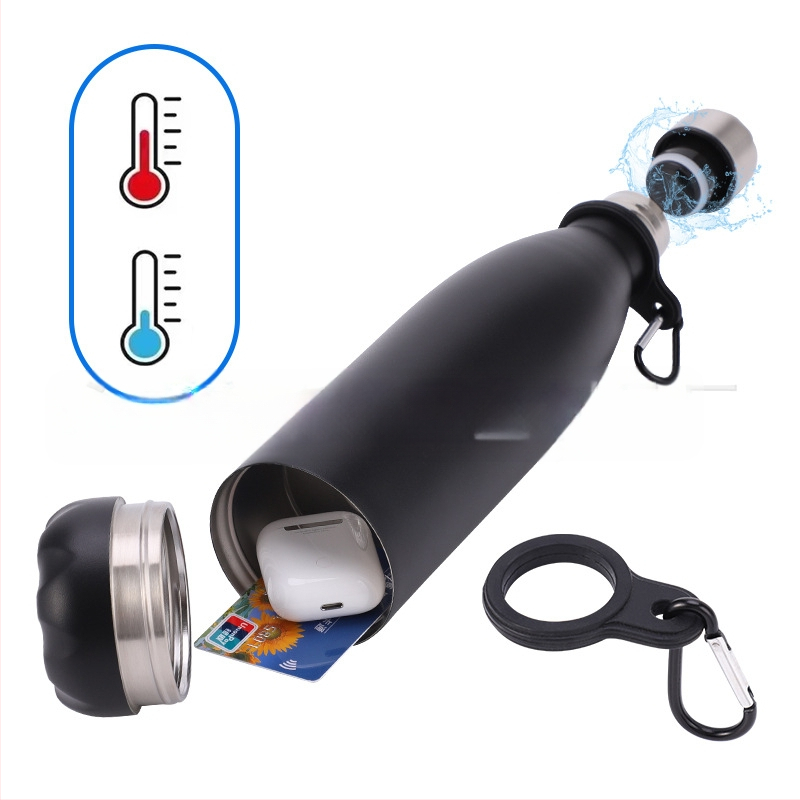 Θερμός κύπελλο με αποσπώμενο κάτω μέρος, εσωτερικό από ανοξείδωτο χάλυβα 304, εξωτερικό από ανοξείδωτο χάλυβα 201, μόνωση κενού 6–12 ώρες, φορητό