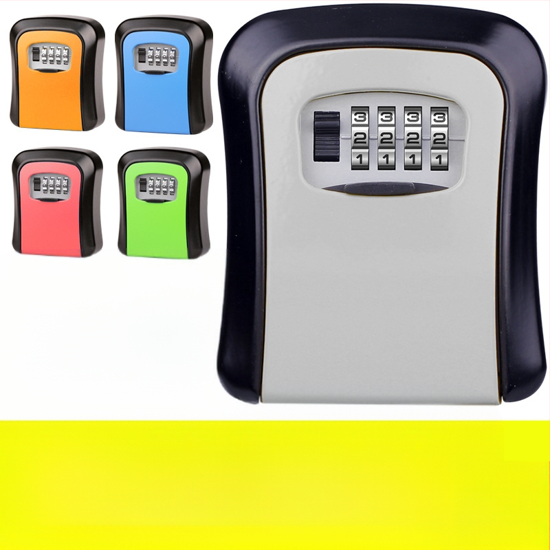 Επιτοίχιο μηχανικό κουτί κλειδιών με κωδικό πρόσβασης, σχέδιο ματιού γάτας, αλουμινένιο κράμα, μοντέλο G2, κατάλληλο για κλειδιά ταυτότητας και τραπεζικών καρτών