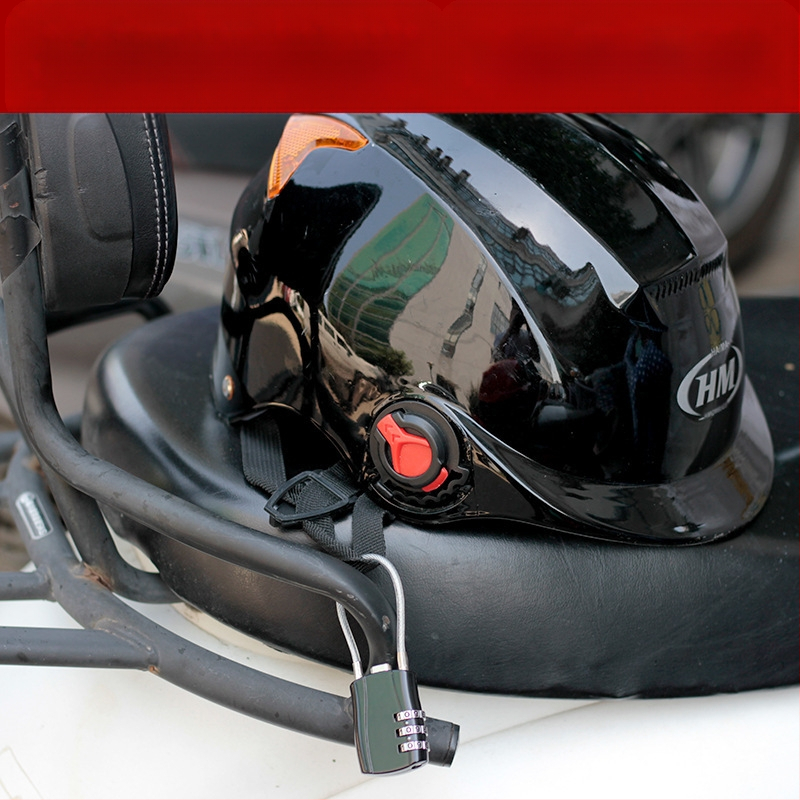 Κλειδαριά κωδικού για αποσκευές και ντουλάπες, κράμα ψευδαργύρου, μοντέλο XC-0141, τύπος: αριθμητικό, πάχος ράβδου κλειδώματος 3 mm, απόσταση ράβδων 5,3 mm